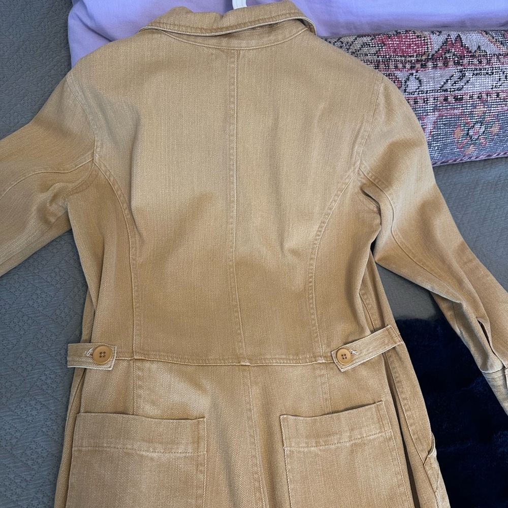 Yellow Utility Jumpsuit - Picture 3 of 3